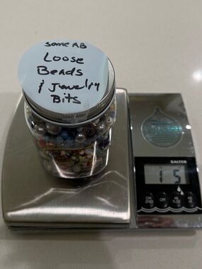 BEAD JAR for Crafting and Upcycling